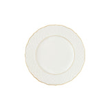 Empire White & Gold Dessert Plate - Anna Weatherley - Gaines Jewelers