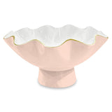 Encanto Carola Small Pedestal - Camelia and White - Beatriz Ball - Gaines Jewelers