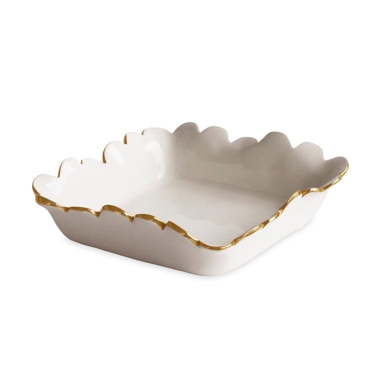 ENCANTO Colette Beverage Napkin Holder - Cream - Beatriz Ball - Gaines Jewelers