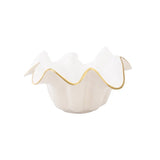 ENCANTO Medium Medusa Bowl - Cream and White - Beatriz Ball - Gaines Jewelers