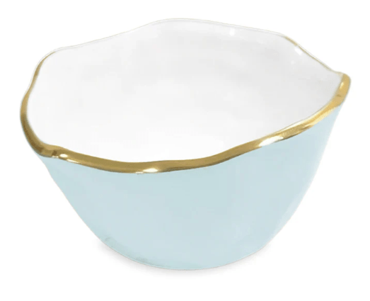 Encanto Osaka Small Bowl - Sky Blue and White - Beatriz Ball - Gaines Jewelers