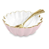ENCANTO Vienna Mini Bowl with Spoon (Camellia and White) - Beatriz Ball - Gaines Jewelers
