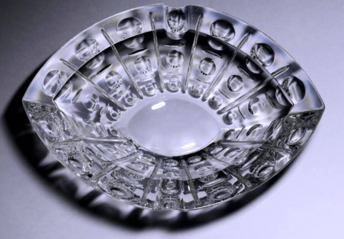 *Equinox Ashtray - Baccarat - Gaines Jewelers