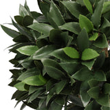 Everlux Bay Laurel Triple Ball UV Topiary - 60 Inch - Mills Floral Company - Gaines Jewelers