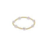 Extends Admire Pearl 3mm Gold Bracelet - Enewton - Gaines Jewelers