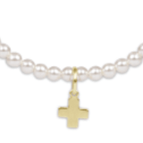 Extends - Classic Pearl 3mm Bead Bracelet - Enewton - Gaines Jewelers