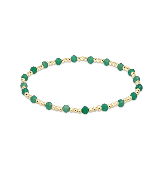 Extends - Gemstone Gold Sincerity Pattern - Green Onyx - Enewton - Gaines Jewelers