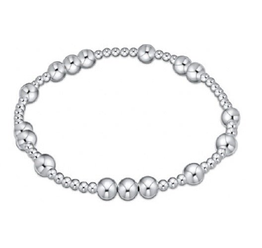 extends Sterling Hope Unwritten 5mm Bead Bracelet - enewton - Gaines Jewelers