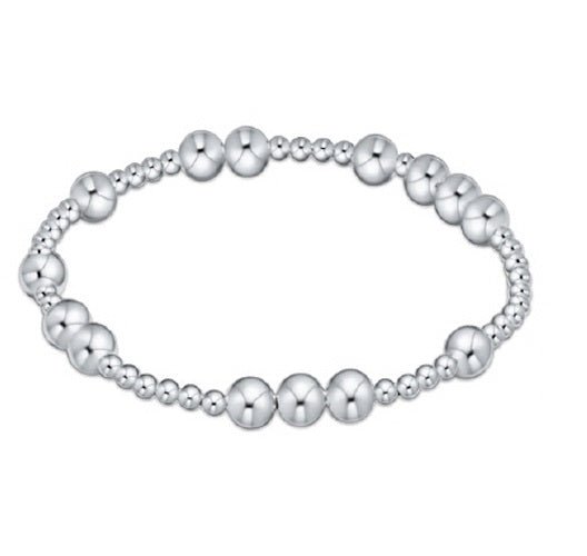 extends Sterling Hope Unwritten 6mm Bead Bracelet - enewton - Gaines Jewelers