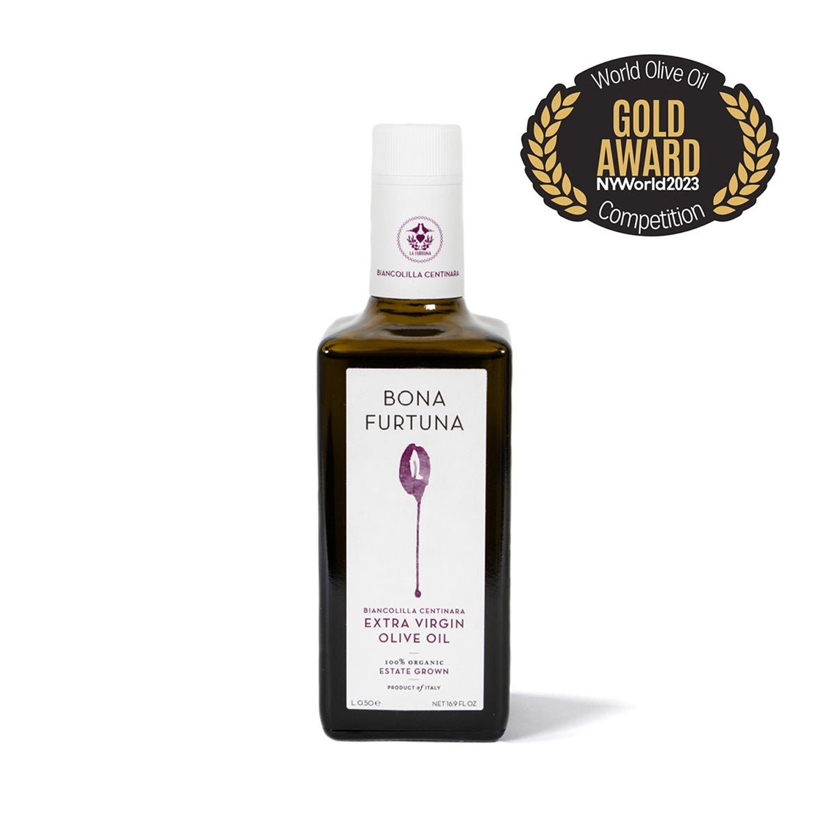 Extra Virgin Olive Oil Biancolilla Centinara 500 mL - Gaines Jewelers