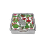Mariposa - Topiary Christmas Tree Beaded Napkin Box Set