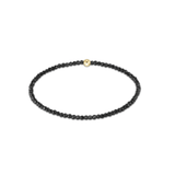 Faceted Hematite 2mm Bead Bracelet - enewton - Gaines Jewelers