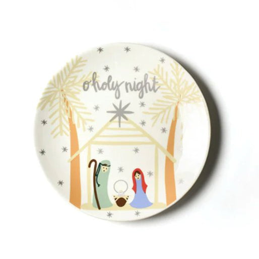 Fair Skin O Holy Night in Color Salad Plate - Coton Colors - Gaines Jewelers