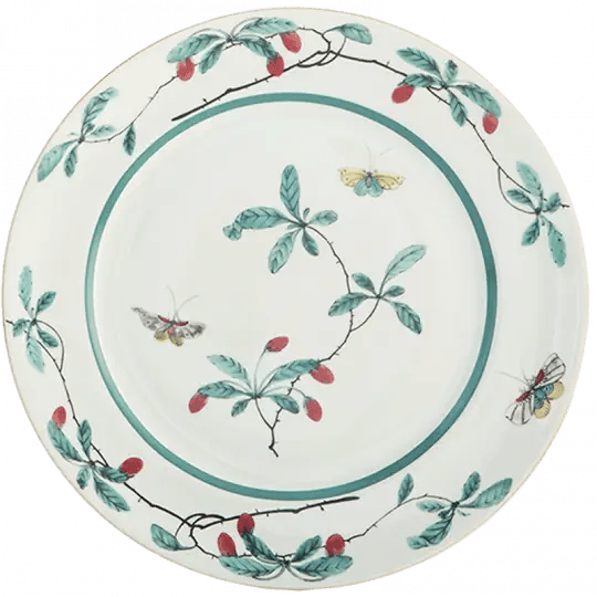 Famille Verte Dinner Plate - Mottahedeh - Gaines Jewelers