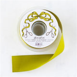 Fancy Olive Satin Ribbon - Hester & Cook - Gaines Jewelers