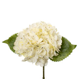 Faux Hydrangea Pick - Cream - 13 Inch - Mills Floral Company - Gaines Jewelers