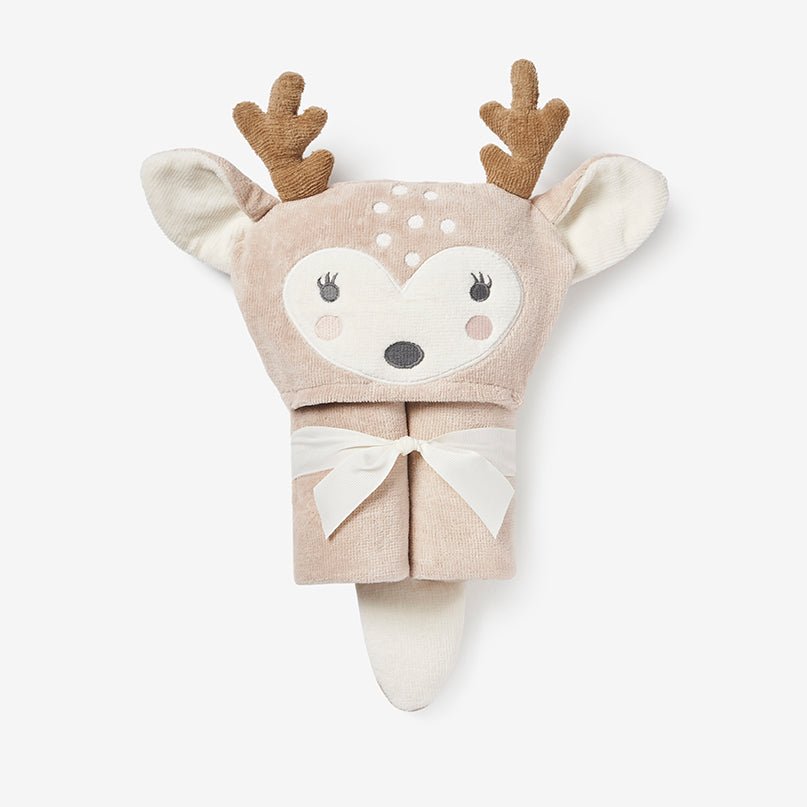 FAWN HOODED BABY BATH WRAP - Gaines Jewelers