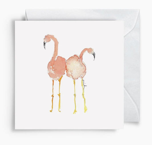 Flamingo Individual Gift Enclosure Card - Anne Neilson Home - Gaines Jewelers