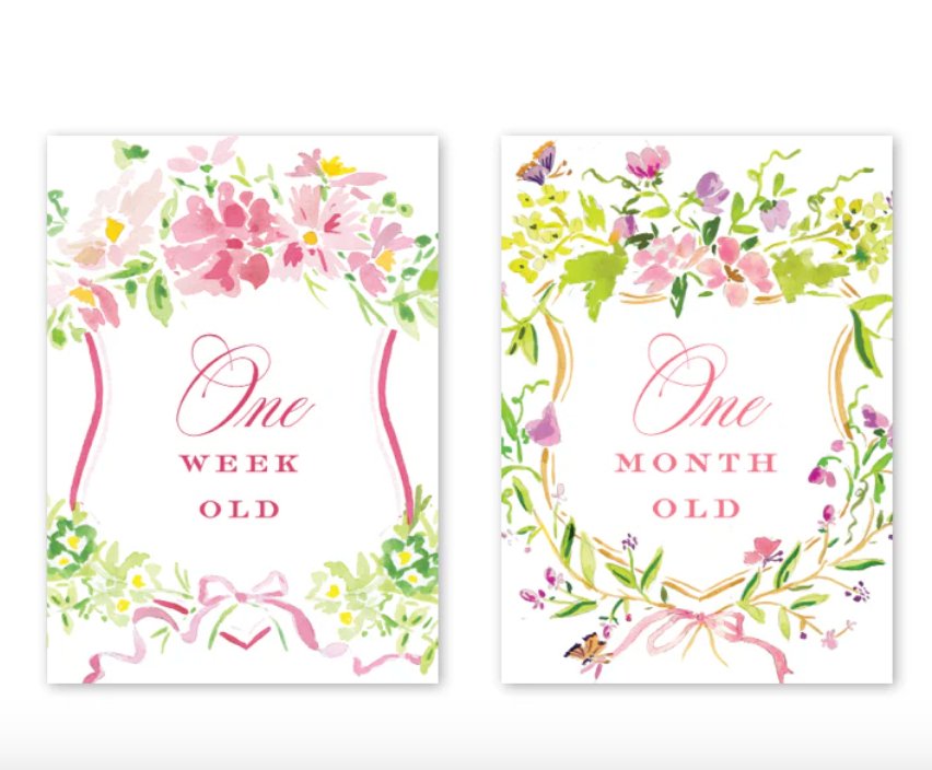 Floral Crest Milestone Cards - Dogwood Hill - Gaines Jewelers