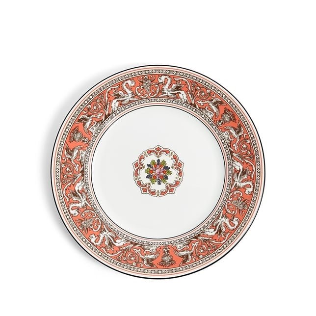 Florentine Salmon Side Plate - Wedgwood - Gaines Jewelers