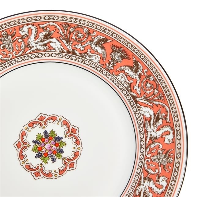 Florentine Salmon Side Plate - Wedgwood - Gaines Jewelers