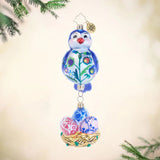 Folklore Feathered Friend Ornament - Radko - Gaines Jewelers