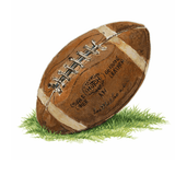 Football Acrylic Napkin Weight - Maven Home - Gaines Jewelers