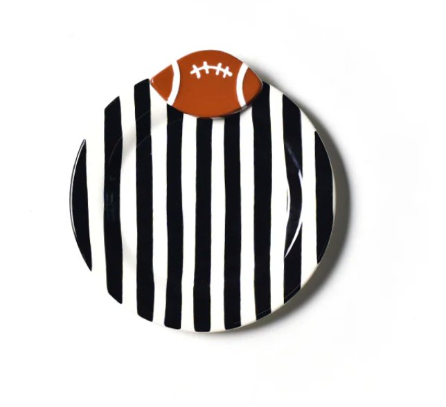 Football Embellishment Plate - Happy Everything - Gaines Jewelers