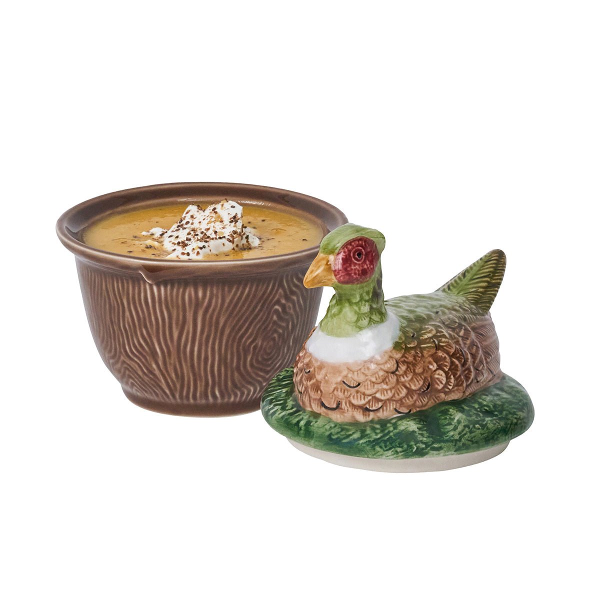 Forest Walk Pheasant Bowl with Lid - Juliska - Gaines Jewelers