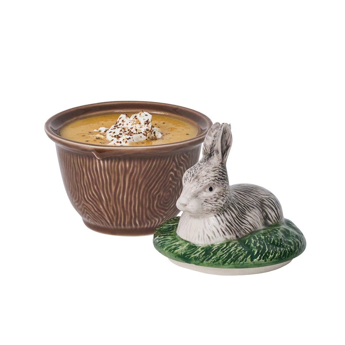 Forest Walk Rabbit Bowl with Lid - Juliska - Gaines Jewelers