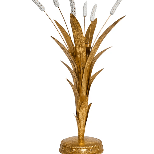 Forest Walk Wheat 17" Candlestick - Gold - Juliska - Gaines Jewelers