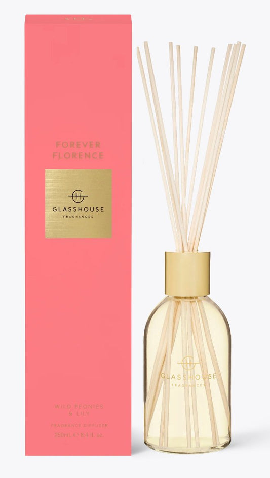 Forever Florence Reed Diffuser - Glasshouse Fragrances - Gaines Jewelers