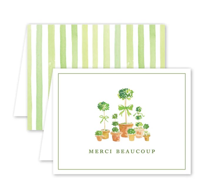 French Topiary Card - Dogwood Hill - Gaines Jewelers