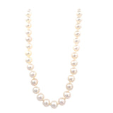 Fresh water pearl strand, 7 - 7.5mm, in 14kt white gold by Mastoloni - Gaines Jewelers