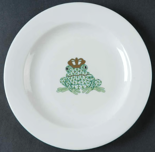 * Frog Prince - Green - Herend - Gaines Jewelers