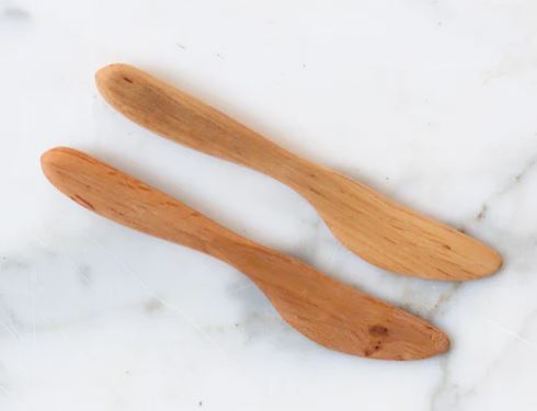 Fruitwood Butter Spreader, Set of 2 - Etu Home - Gaines Jewelers