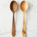 Fruitwood Large Serving Spoons, Set of 2 - Etu Home - Gaines Jewelers