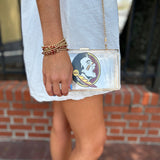 FSU Seminole Head Stadium Purse - Single Sided - Nipsy Designs - Gaines Jewelers