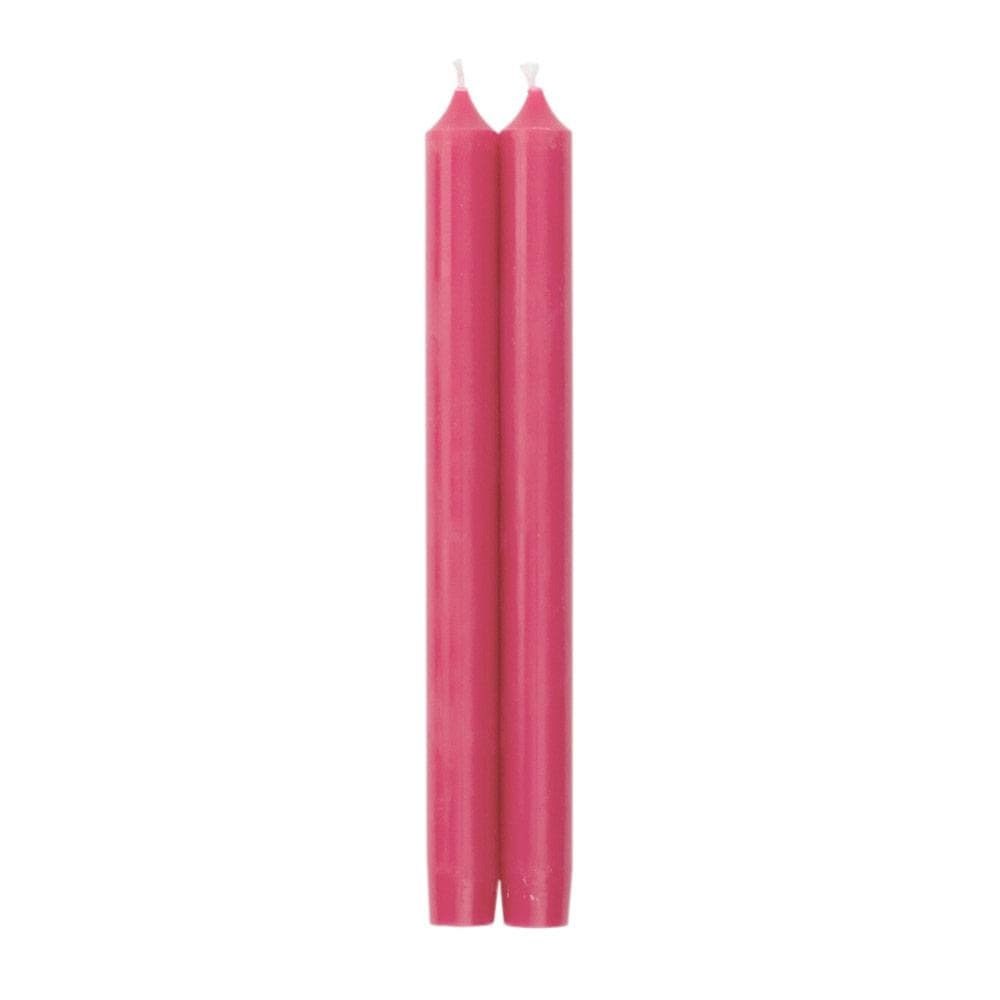 Fuchsia 10" Crown Candles - Caspari - Gaines Jewelers