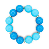 Fun Cabana Bracelets - Orange/Fuchsia/Lime - Traci's Beads - Gaines Jewelers