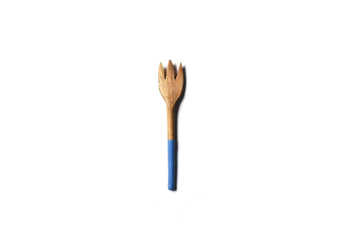 Fundamental Blue Wood Appetizer Fork - Gaines Jewelers