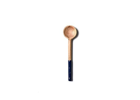 Fundamental Navy Wood Appetizer Spoon - Gaines Jewelers