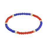 Gameday Flirty Presence Bracelet - Bright Orange & Cobalt - Enewton - Gaines Jewelers