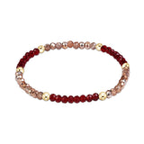 Gameday Flirty Presence Bracelet - Gold Luster & Maroon - Enewton - Gaines Jewelers