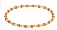 Gameday Hope Gold Sincerity Bracelet - Bright Orange - Enewton - Gaines Jewelers