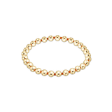 Gameday Hope Grateful 5mm Bead Bracelet - Bright Orange - enewton - Gaines Jewelers