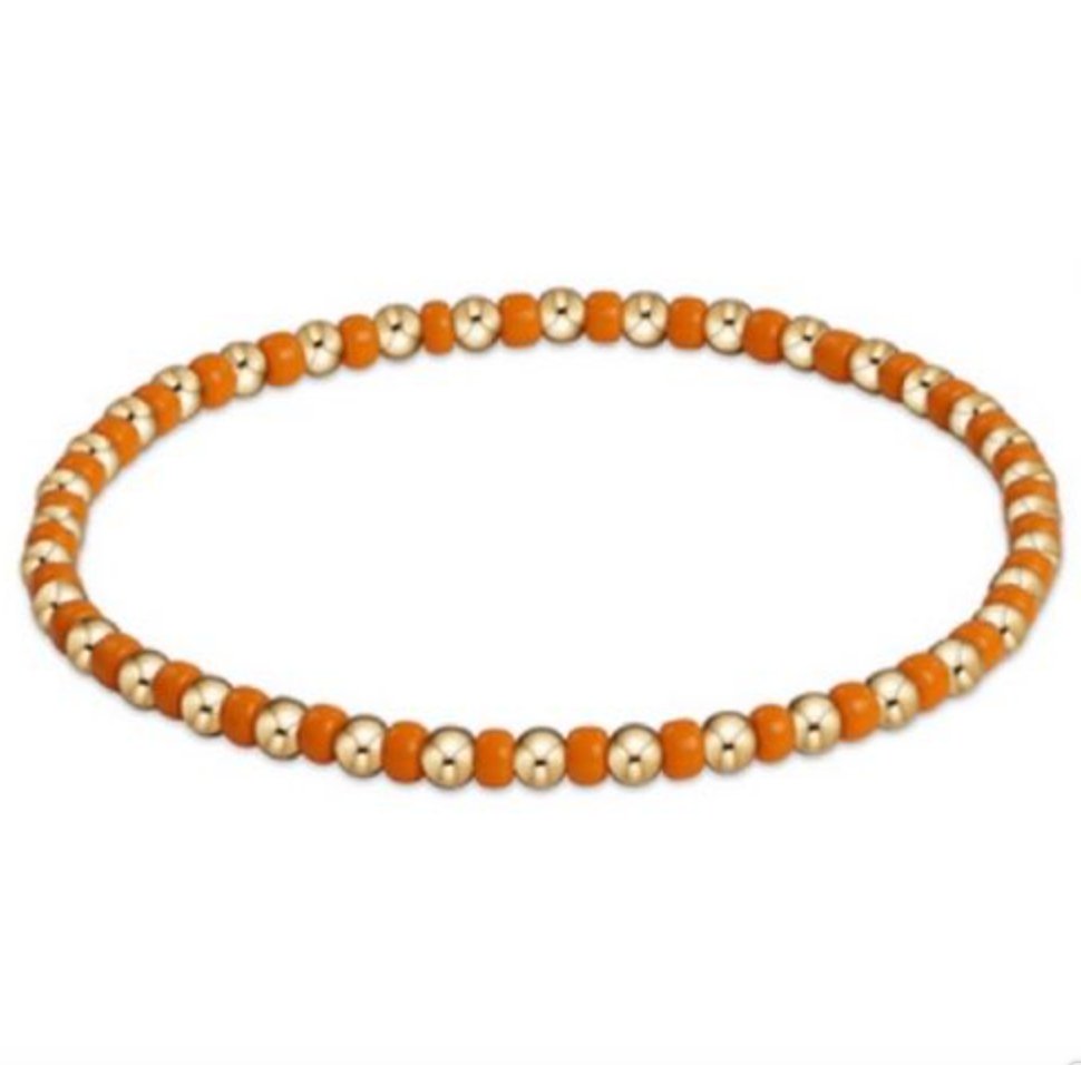 Gameday Hope Grateful Bracelet - Bright Orange - Enewton - Gaines Jewelers