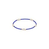 Gameday Hope Purpose Pearl Bracelet - Blue - Enewton - Gaines Jewelers
