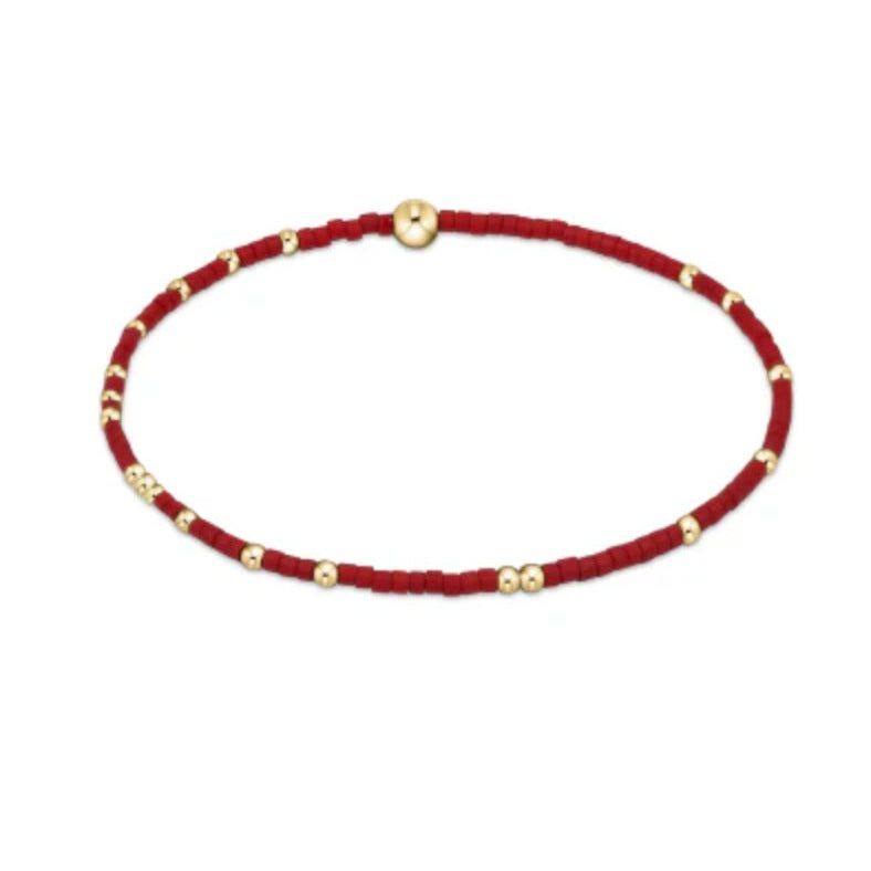 Gameday Hope Unwritten Bracelet - Crimson - Enewton - Gaines Jewelers