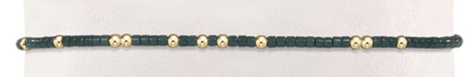 Gameday Hope Unwritten Bracelet - Dark Green - enewton - Gaines Jewelers
